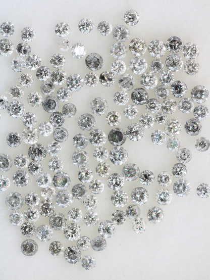 Full White Small Round Brilliant Cut Loose Natural Diamonds | Ideal for Rings, Earrings, Jewelry Making | Wholesale Price