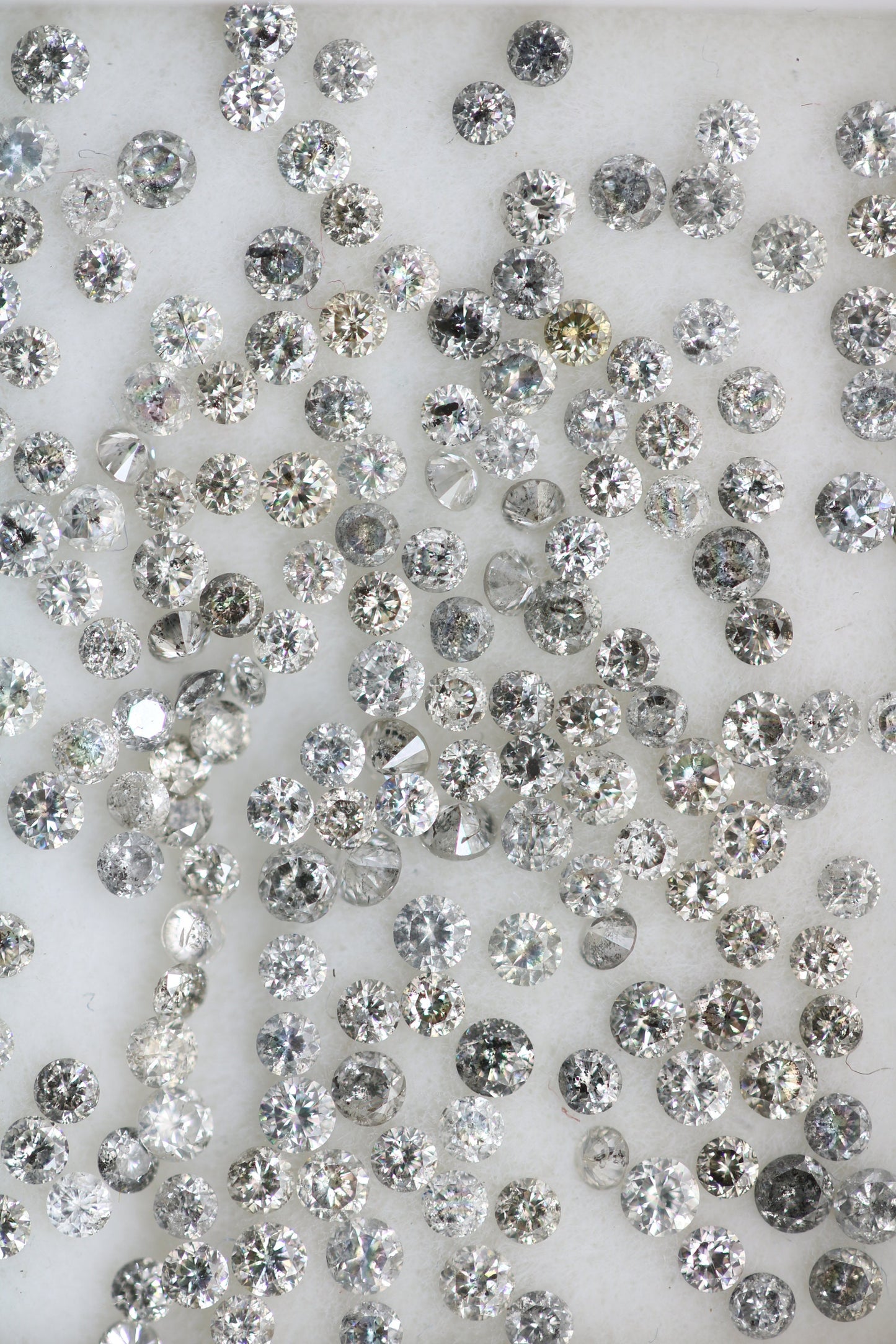 Full White Small Round Brilliant Cut Loose Natural Diamonds | Ideal for Rings, Earrings, Jewelry Making | Wholesale Price