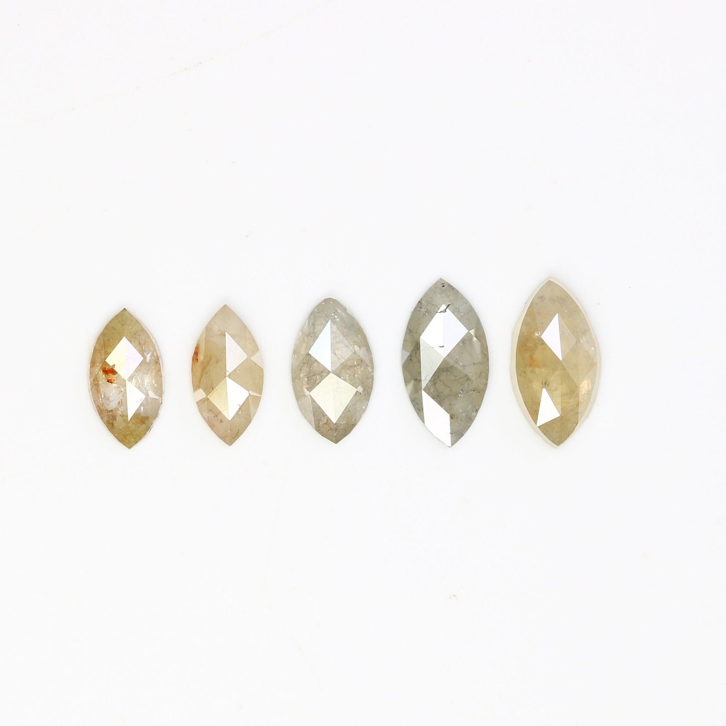 Marquise Shape Salt And Pepper Diamond | Natural Loose Black/Grey Diamonds For Weeding & Earring | For pendant | For Bracelet Diamonds