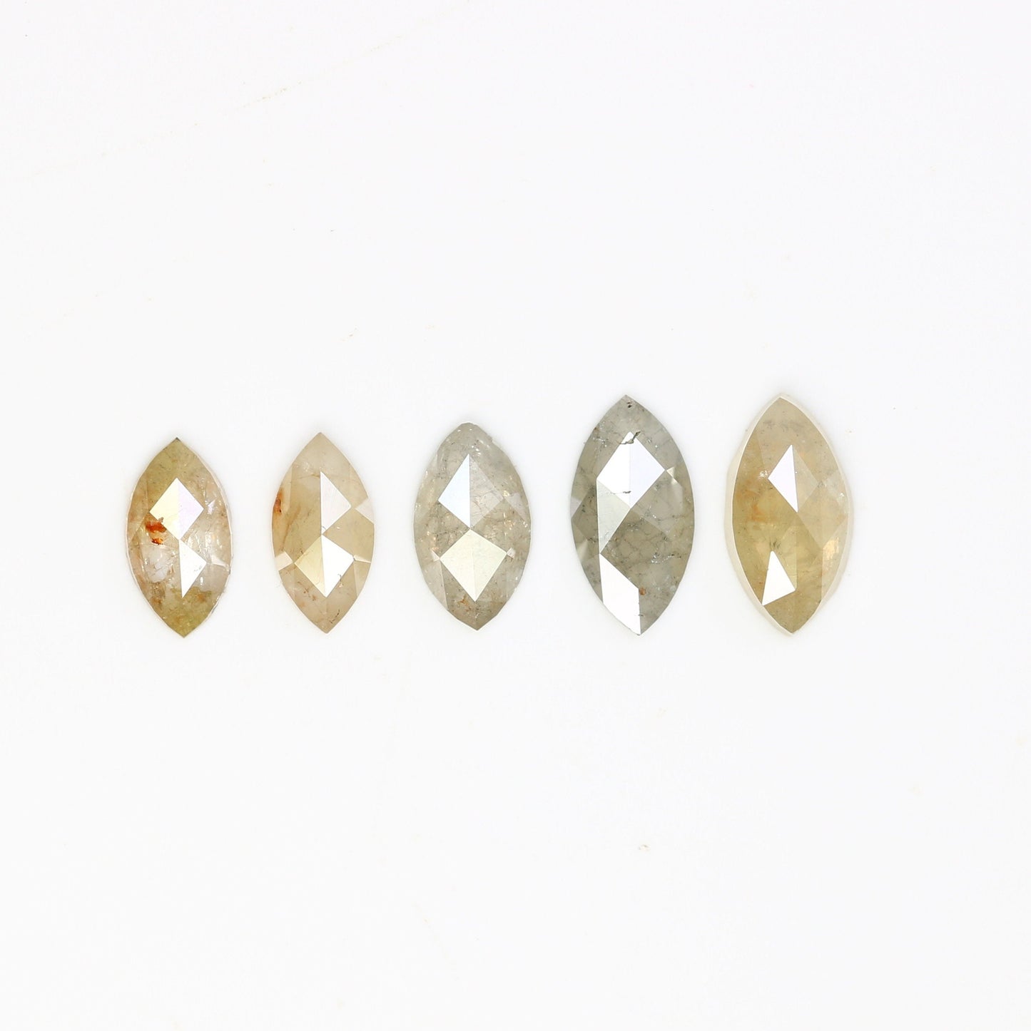 Marquise Shape Salt And Pepper Diamond | Natural Loose Black/Grey Diamonds For Weeding & Earring | For pendant | For Bracelet Diamonds