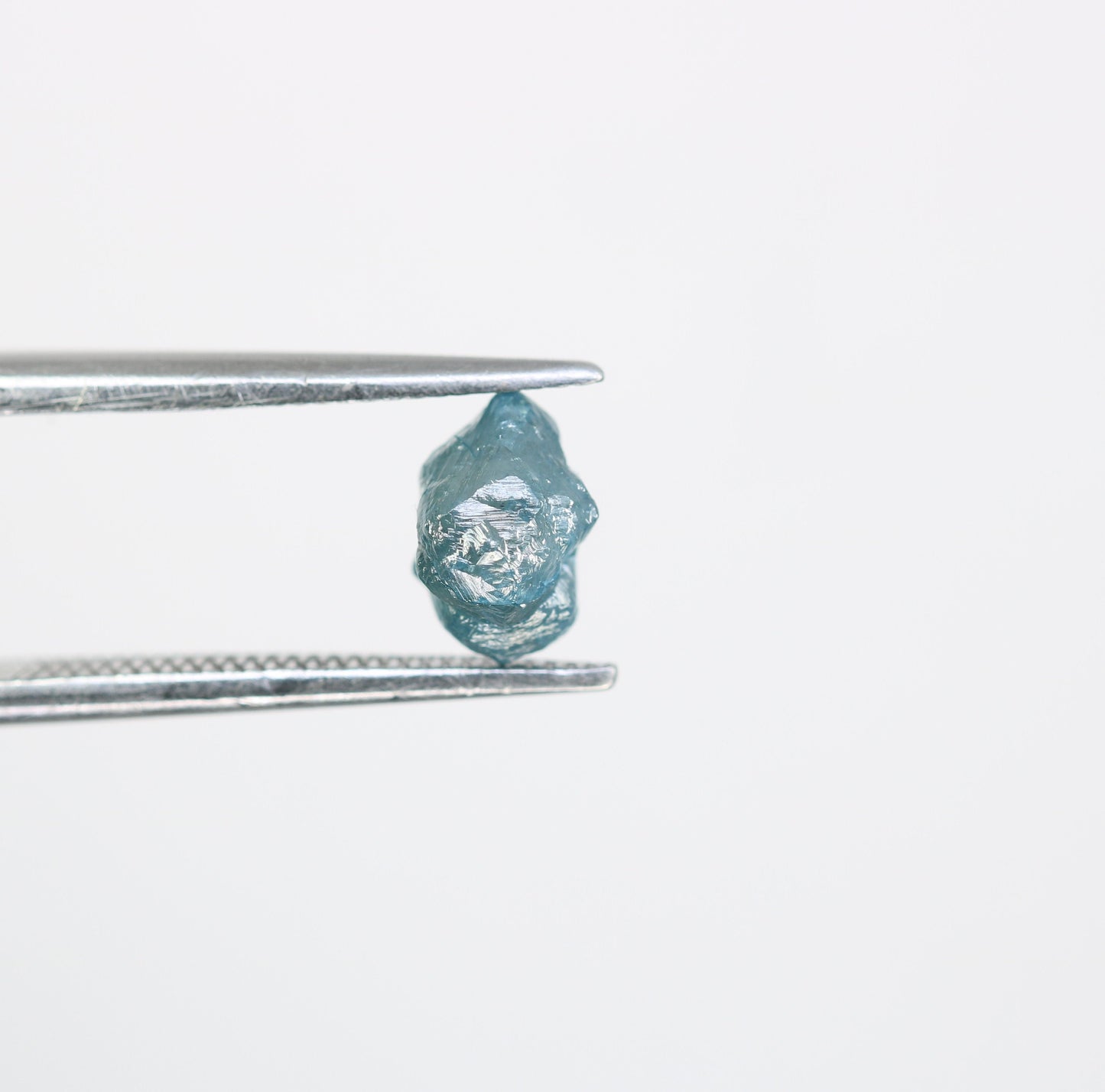 1.27 CT blue raw rough diamond natural uncut diamond loose diamonds for her antique wedding ring gifts for mom salt and pepper