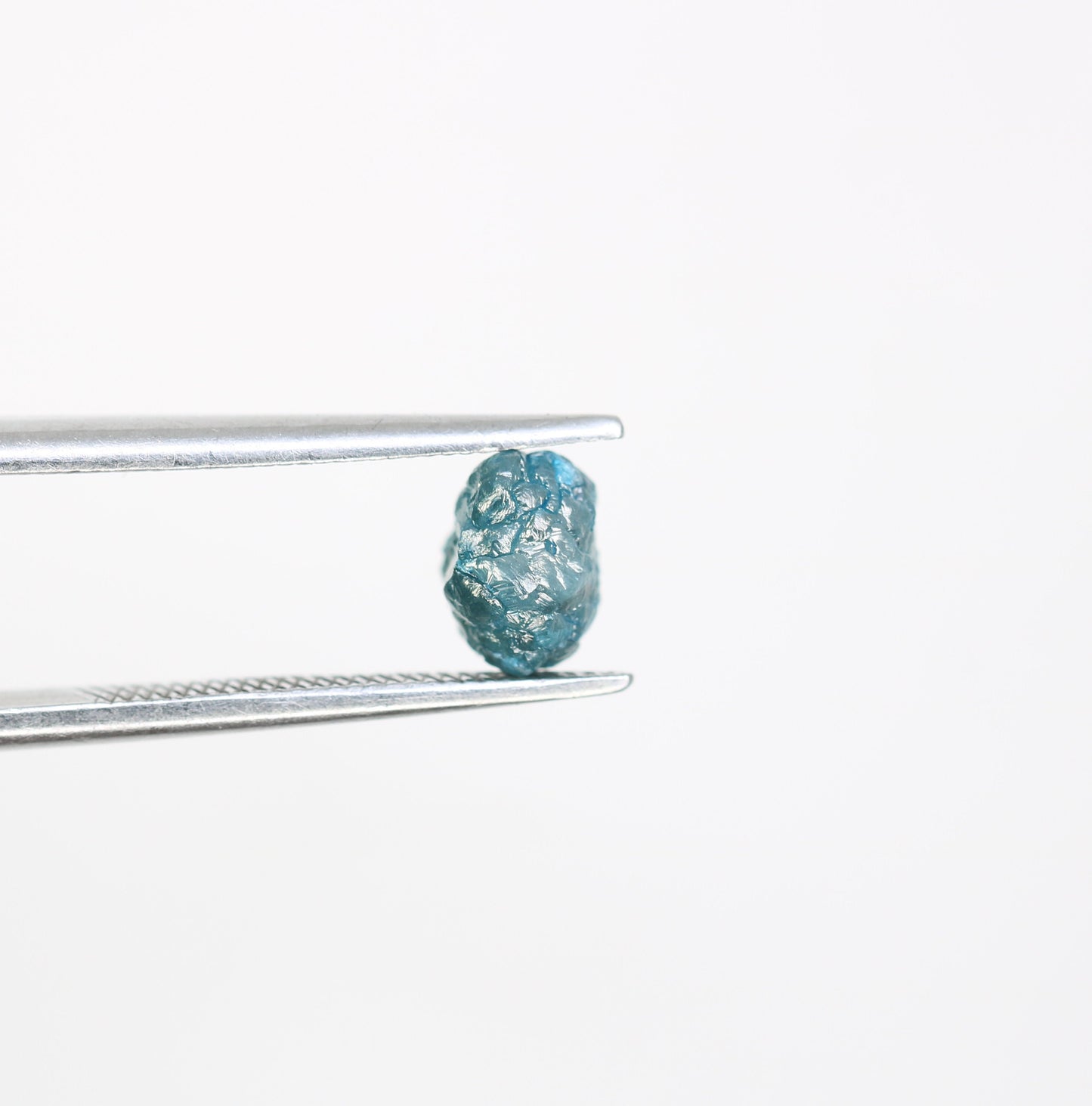 1.40 CT blue raw rough diamond natural uncut diamond loose diamonds for her antique wedding ring gifts for mom salt and pepper