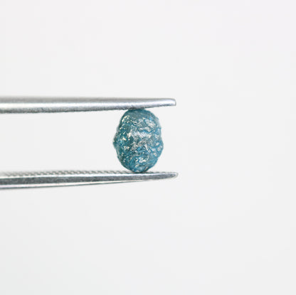 0.90 CT blue raw rough diamond natural uncut diamond loose diamonds for her antique wedding ring gifts for mom salt and pepper