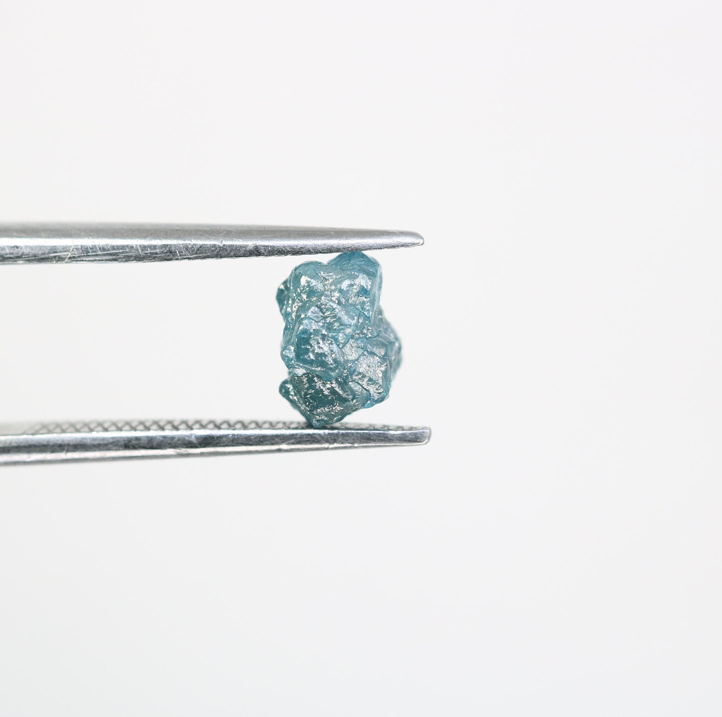 1.29 CT blue raw rough diamond natural uncut diamond loose diamonds for her antique wedding ring gifts for mom salt and pepper