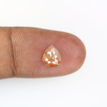 1.22 CT Pear Cut Peach Natural Loose Diamond | Engagement Ring | Proposal Gift | Birthday, Anniversary, or Retirement Gift
