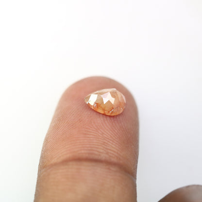 1.22 CT Pear Cut Peach Natural Loose Diamond | Engagement Ring | Proposal Gift | Birthday, Anniversary, or Retirement Gift