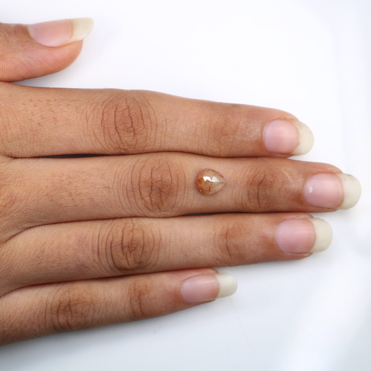 1.22 CT Pear Cut Peach Natural Loose Diamond | Engagement Ring | Proposal Gift | Birthday, Anniversary, or Retirement Gift