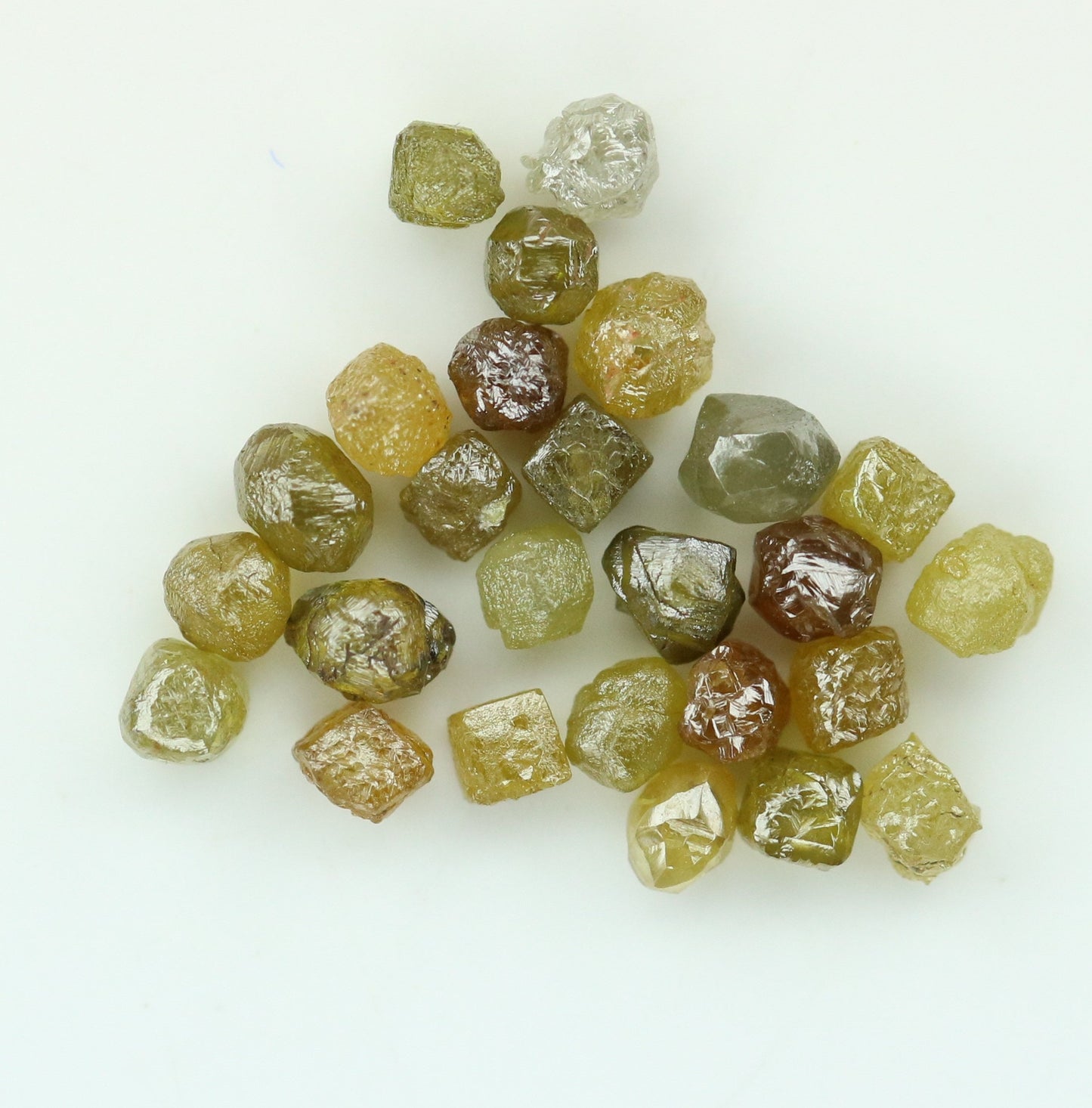 100 CT yellow raw rough diamond natural uncut diamond loose diamonds for her antique wedding ring gifts for mom salt and pepper