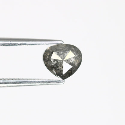 0.90 CT Heart Shape Salt And Pepper Natural Diamond For Wedding Ring | Engagement Ring | Gift For Girl Friend | Gift For WifeFor Gold Ring