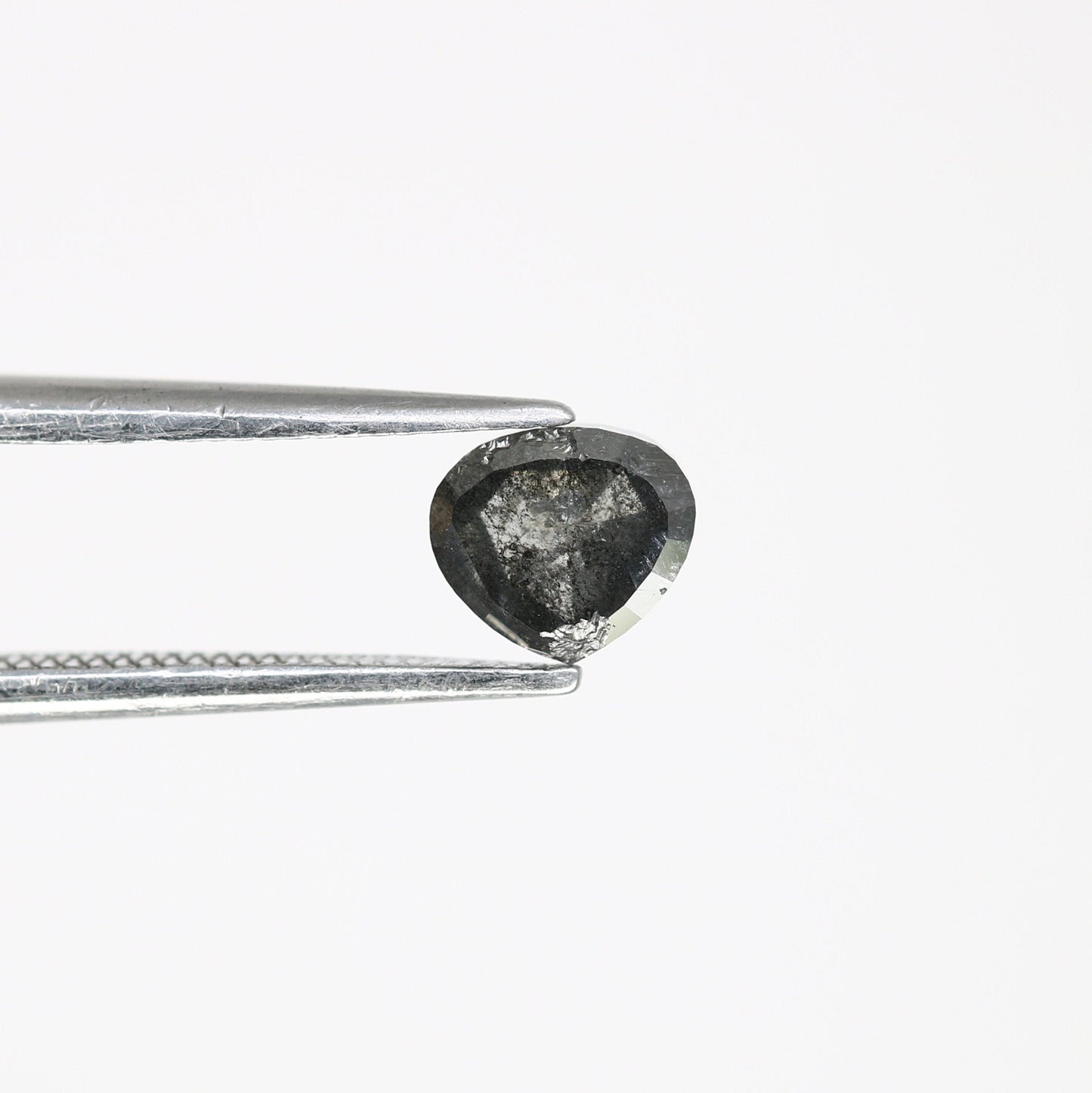 0.90 CT Heart Shape Salt And Pepper Natural Diamond For Wedding Ring | Engagement Ring | Gift For Girl Friend | Gift For WifeFor Gold Ring