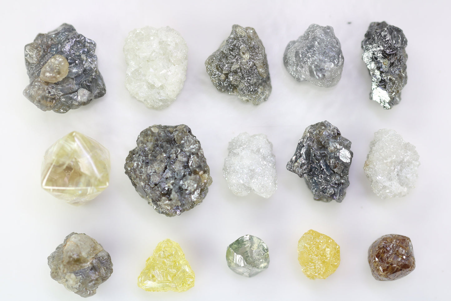 Natural Raw Diamond Gemstones | Rough Diamond Lot for Jewelry Making | Loose Rough Diamonds for Gold Rings
