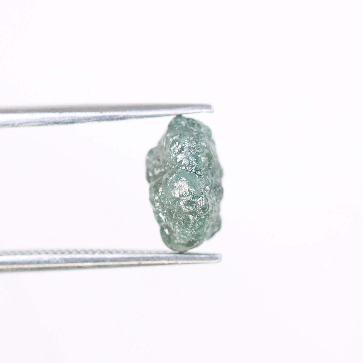3.19 CT blue raw rough diamond natural uncut diamond loose diamonds for her antique wedding ring gifts for mom salt and pepper