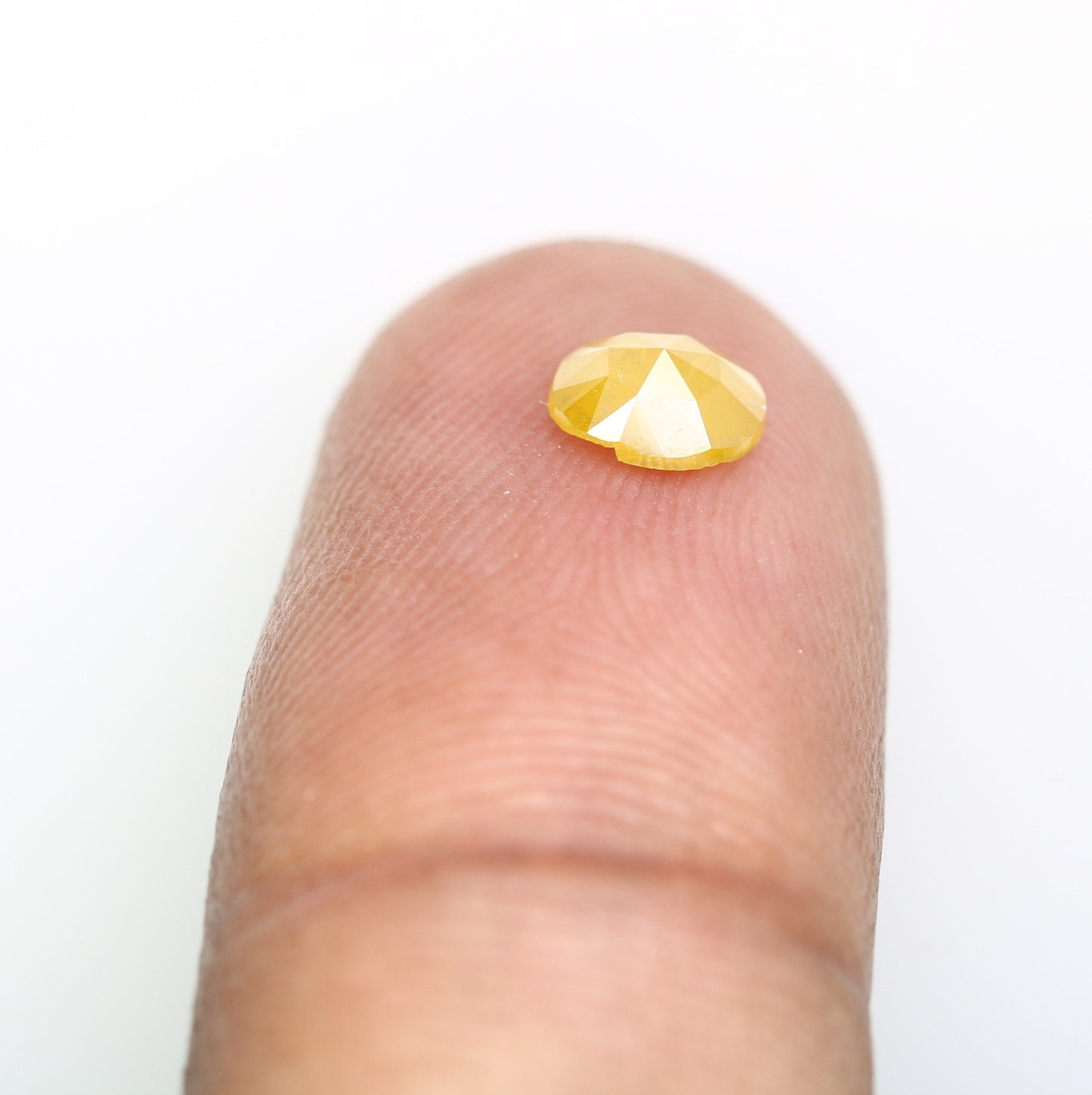 0.52 CT Oval Yellow Loose Diamond - Unique Gemstone for Proposal Rings, Custom Gold Jewelry & Special Gift for Girlfriend