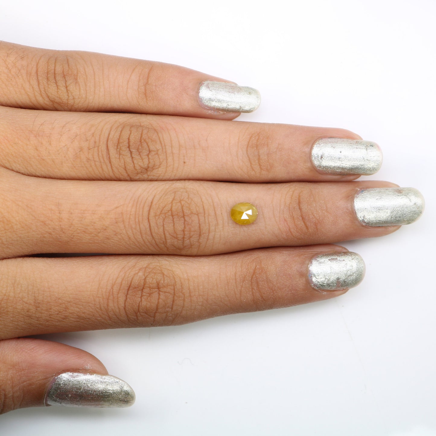 0.52 CT Oval Yellow Loose Diamond - Unique Gemstone for Proposal Rings, Custom Gold Jewelry & Special Gift for Girlfriend