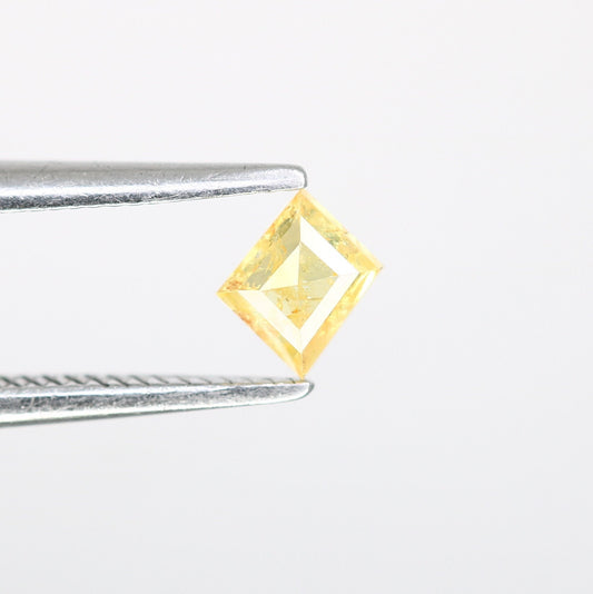 0.28 CT Shape Salt and Pepper Kite Shape - Natural Kite shape Loose Diamond -For 14k Gold Jewelry - Christmas Gift - LABORDAY Offer