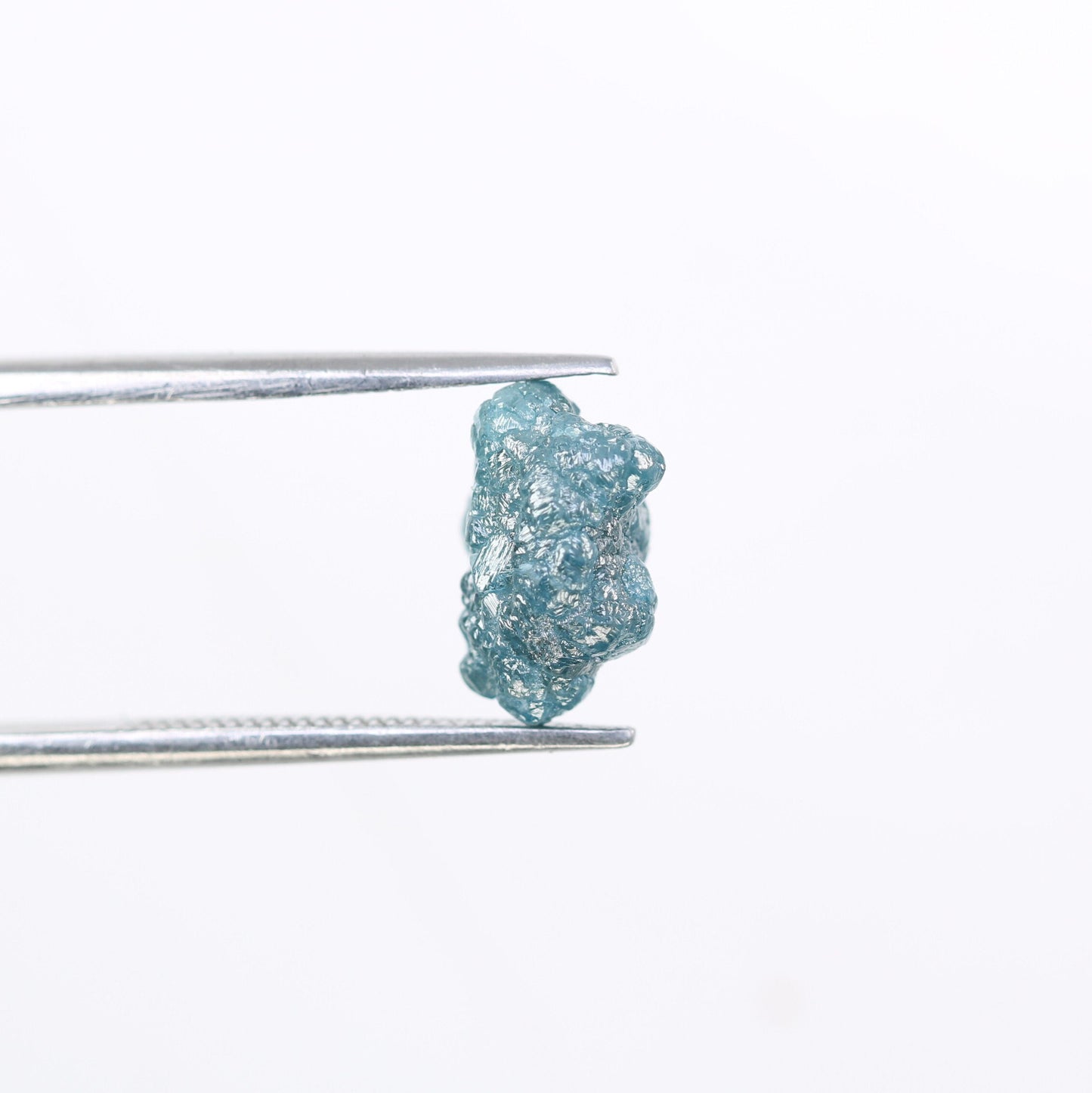 3.59 CT blue raw rough diamond natural uncut diamond loose diamonds for her antique wedding ring gifts for mom salt and pepper