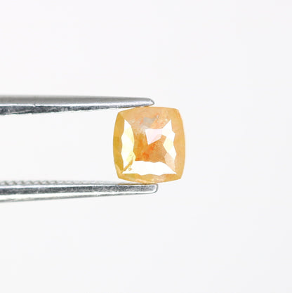 0.48 CT Cushion Cut Peach Diamond - Unique Gemstone for Engagement Rings, Custom Gold Jewelry & Special Gift for Girlfriend or Wife
