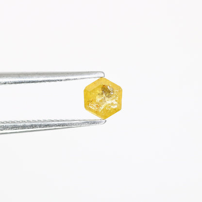 0.30 CT Salt and Pepper Hexagon Cut - Natural Loose Hexagon Shape -Unique Diamond for Ring - Special Gift for Her - Wholesaler of Diamond