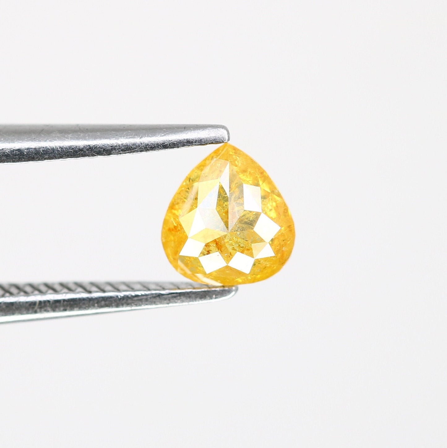 0.49 CT Pear Shape Fancy Yellow Loose Diamond | Statement Jewelry | Anniversary or Birthday Gift | Gold Ring
