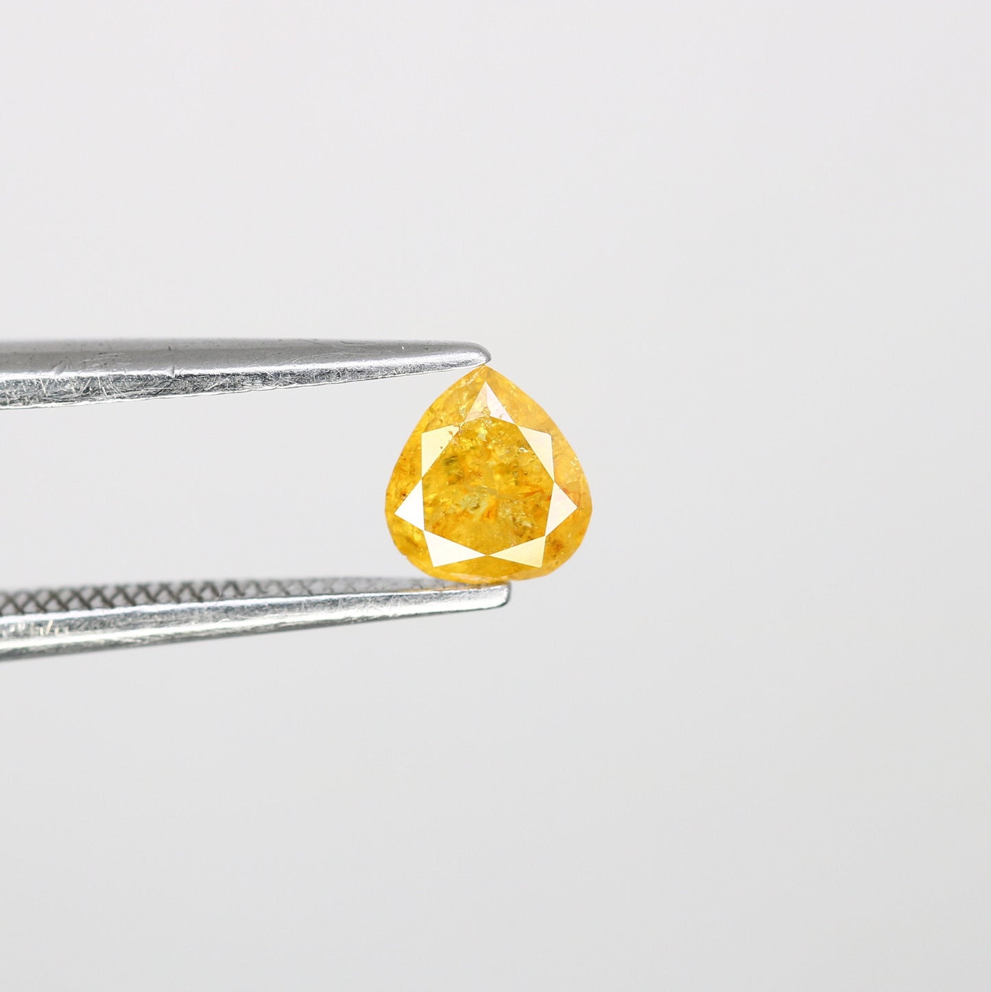 0.49 CT Pear Shape Fancy Yellow Loose Diamond | Statement Jewelry | Anniversary or Birthday Gift | Gold Ring
