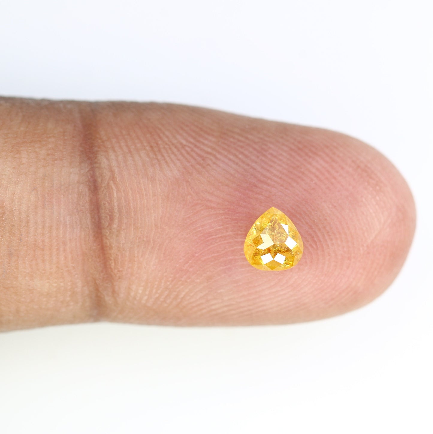 0.49 CT Pear Shape Fancy Yellow Loose Diamond | Statement Jewelry | Anniversary or Birthday Gift | Gold Ring