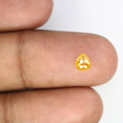 0.49 CT Pear Shape Fancy Yellow Loose Diamond | Statement Jewelry | Anniversary or Birthday Gift | Gold Ring