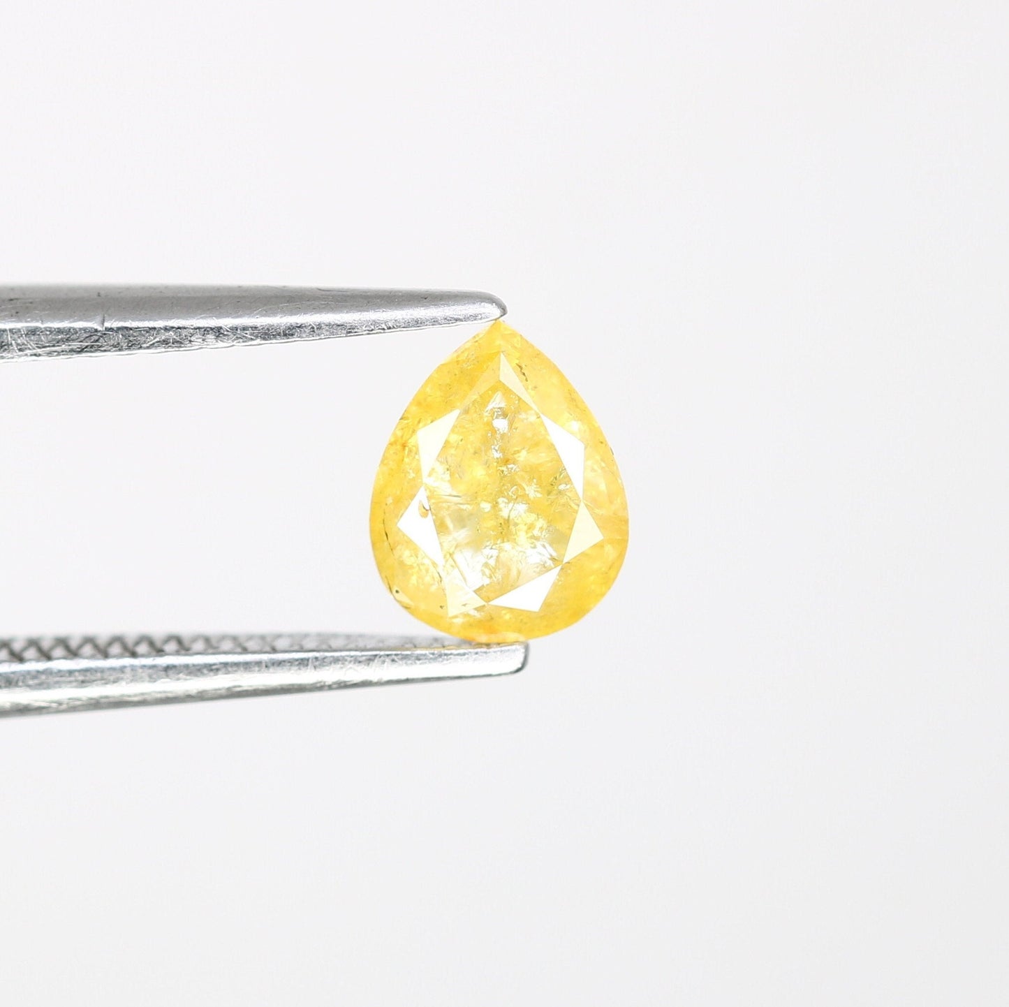 0.53 CT Pear Shape Fancy Yellow Diamond For Engagement Ring | Wedding Jewelry | Gift For HerFor Gold Ring Diamonds