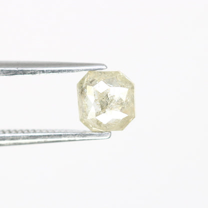 0.54 CT Emerald Cut Loose Diamond - Salt and Pepper Emerald Shape Diamond - Emerald For Wedding Ring - LABORDAY Offer - Customize Jewelry