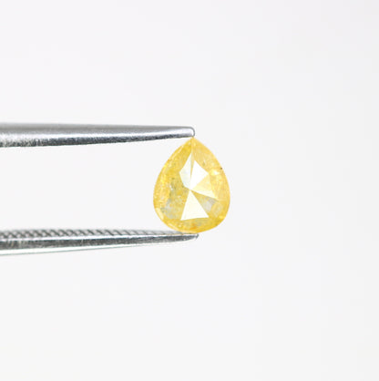 0.53 CT Pear Shape Fancy Yellow Diamond For Engagement Ring | Wedding Jewelry | Gift For HerFor Gold Ring Diamonds