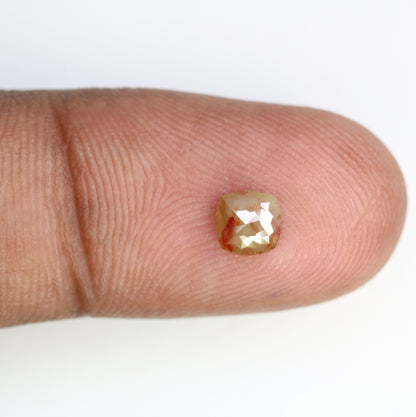 0.58 CT Cushion Cut Grey Diamond - Unique Gemstone for Wedding Rings, Custom Gold Jewelry & Thoughtful Gifts for Sister or Girlfriend