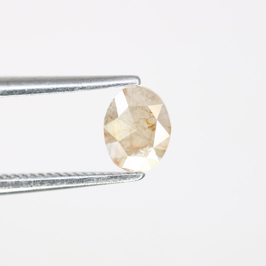 0.25 CT Oval Grey Rustic Diamond - Unique Statement Jewelry, Custom Gold Rings & Thoughtful Anniversary or Birthday Gift Ideas