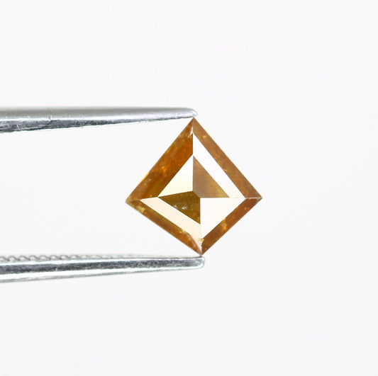 0.73 CT Shape Salt and Pepper Kite Shape - Natural Kite shape Loose Diamond -For 14k Gold Jewelry - Christmas Gift - LABORDAY Offer