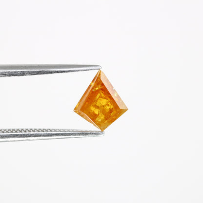0.79 CT Shape Salt and Pepper Kite Shape - Natural Kite shape Loose Diamond -For 14k Gold Jewelry - Christmas Gift - LABORDAY Offer