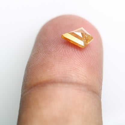 0.79 CT Shape Salt and Pepper Kite Shape - Natural Kite shape Loose Diamond -For 14k Gold Jewelry - Christmas Gift - LABORDAY Offer