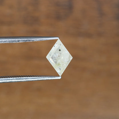 0.57 CT Kite shape Natural Loose Diamond  -Kite Shape Salt and Pepper Diamond - For Salt Pepper Diamond Ring - Sale Offer- Unique Gift