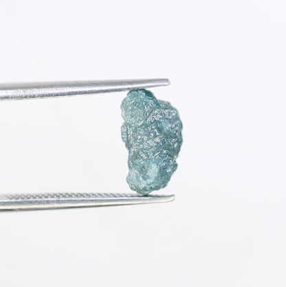2.61 CT blue rough irregular diamond for proposal ring gift for girlfriend gift for wife for gold ring diamonds