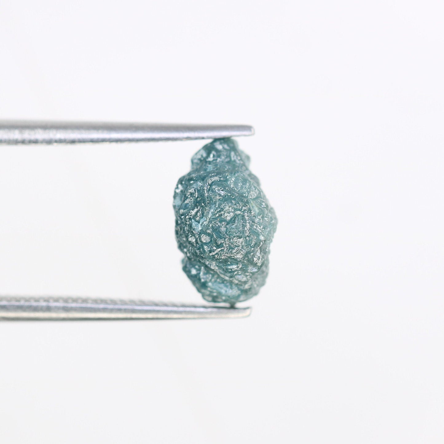 2.61 CT blue rough irregular diamond for proposal ring gift for girlfriend gift for wife for gold ring diamonds