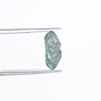 2.58 CT raw rough diamond natural uncut diamond loose diamonds for her antique wedding ring gifts for mom salt and pepper