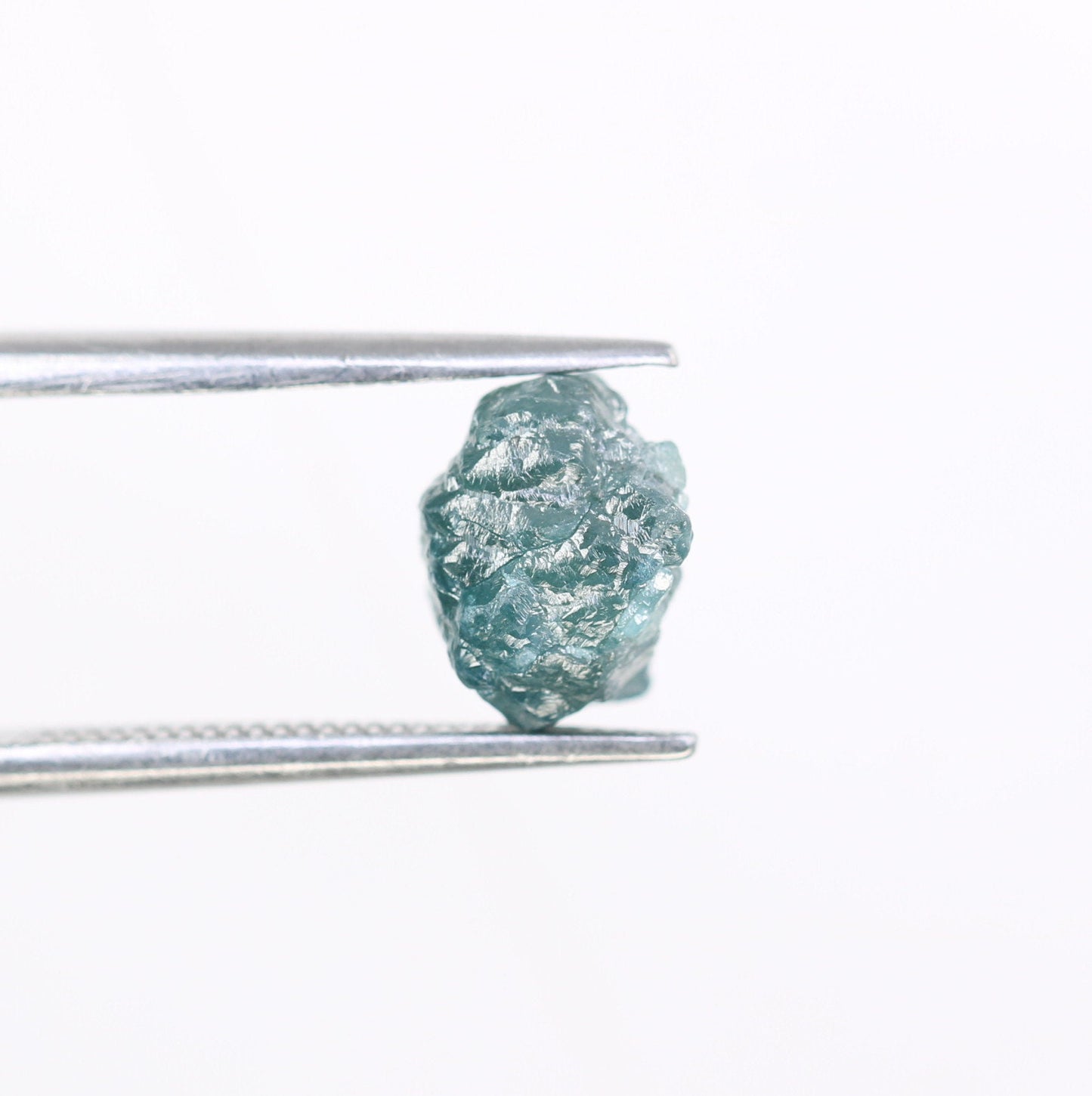 2.40 CT blue raw rough diamond natural uncut diamond loose diamonds for her antique wedding ring gifts for mom salt and pepper