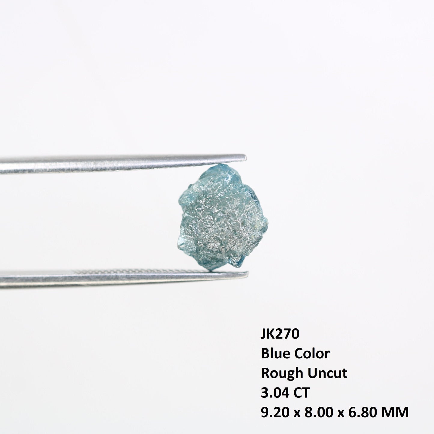 3.04 CT Raw Rough Diamond Uncut Natural Loose Diamond for Jewelry Unique Gift for Her Rough Diamond for Custom Jewelry Raw Gemstone