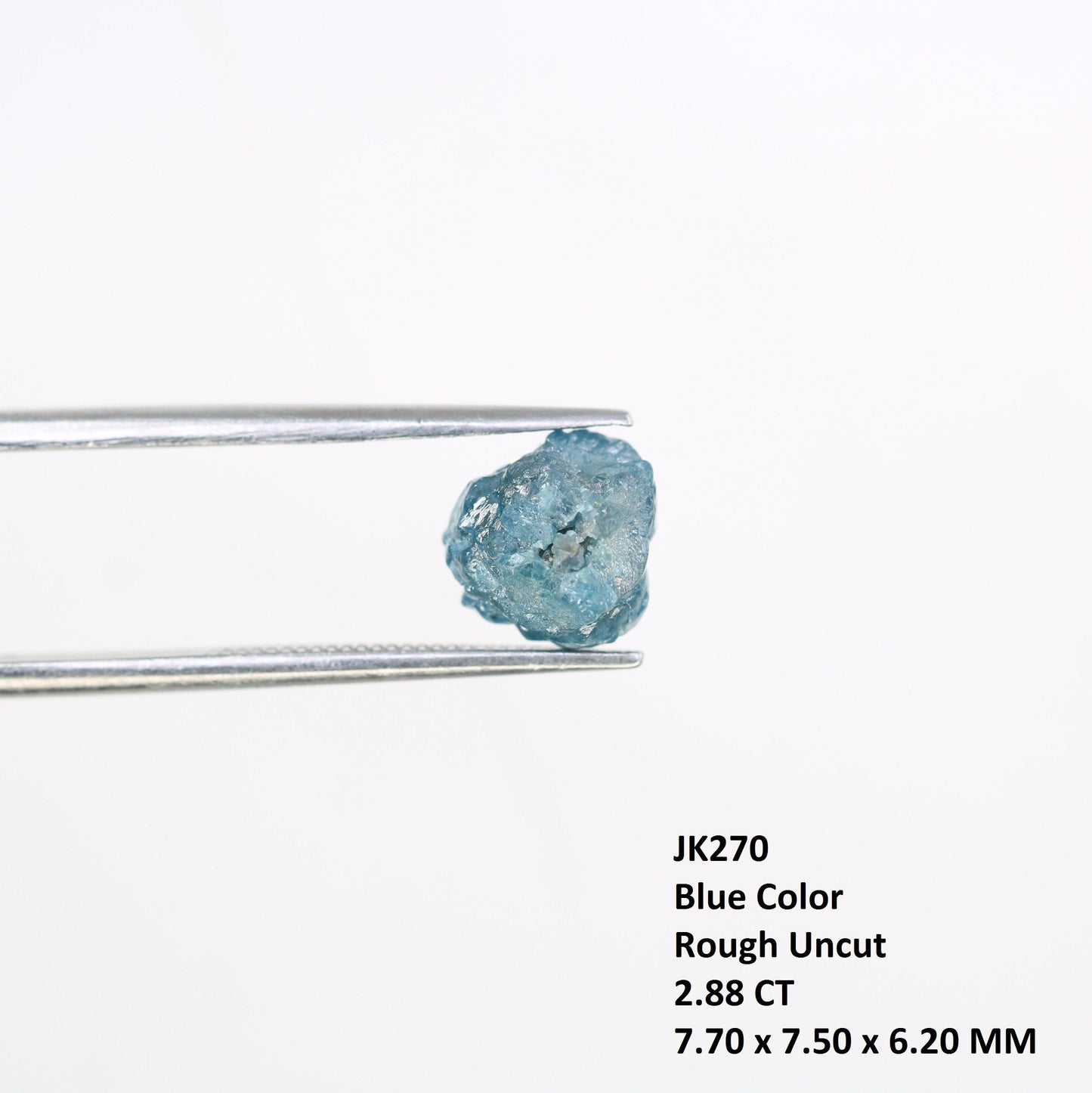 2.88 CT Raw Rough Diamond Uncut Natural Loose Diamond for Jewelry Unique Gift for Her Rough Diamond for Custom Jewelry Raw Gemstone