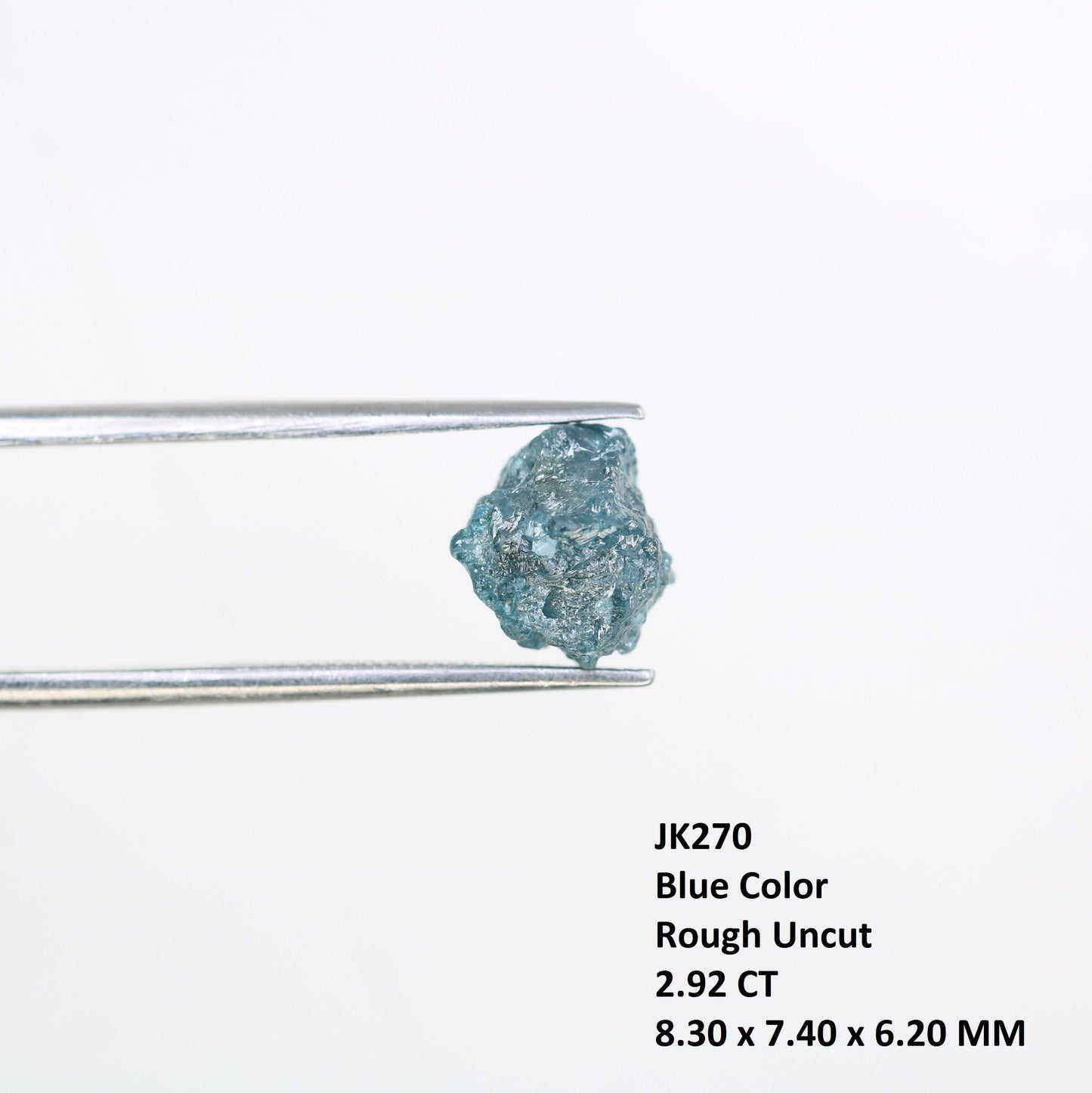 2.92 CT Raw Rough Diamond Uncut Natural Loose Diamond for Jewelry Unique Gift for Her Rough Diamond Custom Jewelry Raw Gemstone for Rings