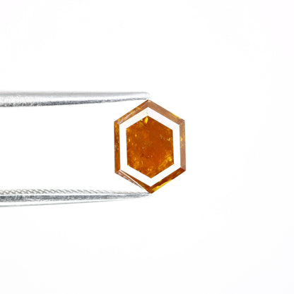 1.80 CT Salt and Pepper Hexagon Cut - Natural Loose Hexagon Shape -Unique Diamond for Ring - Special Gift for Her - Wholesaler of Diamond