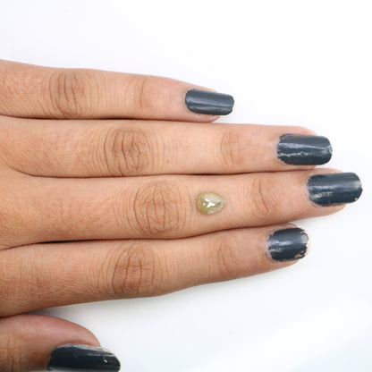 1.23 CT Pear Shape Grey Color Loose Diamond For Statement Jewelry | Anniversary Gift | Birthday GiftFor Gold Ring Diamonds