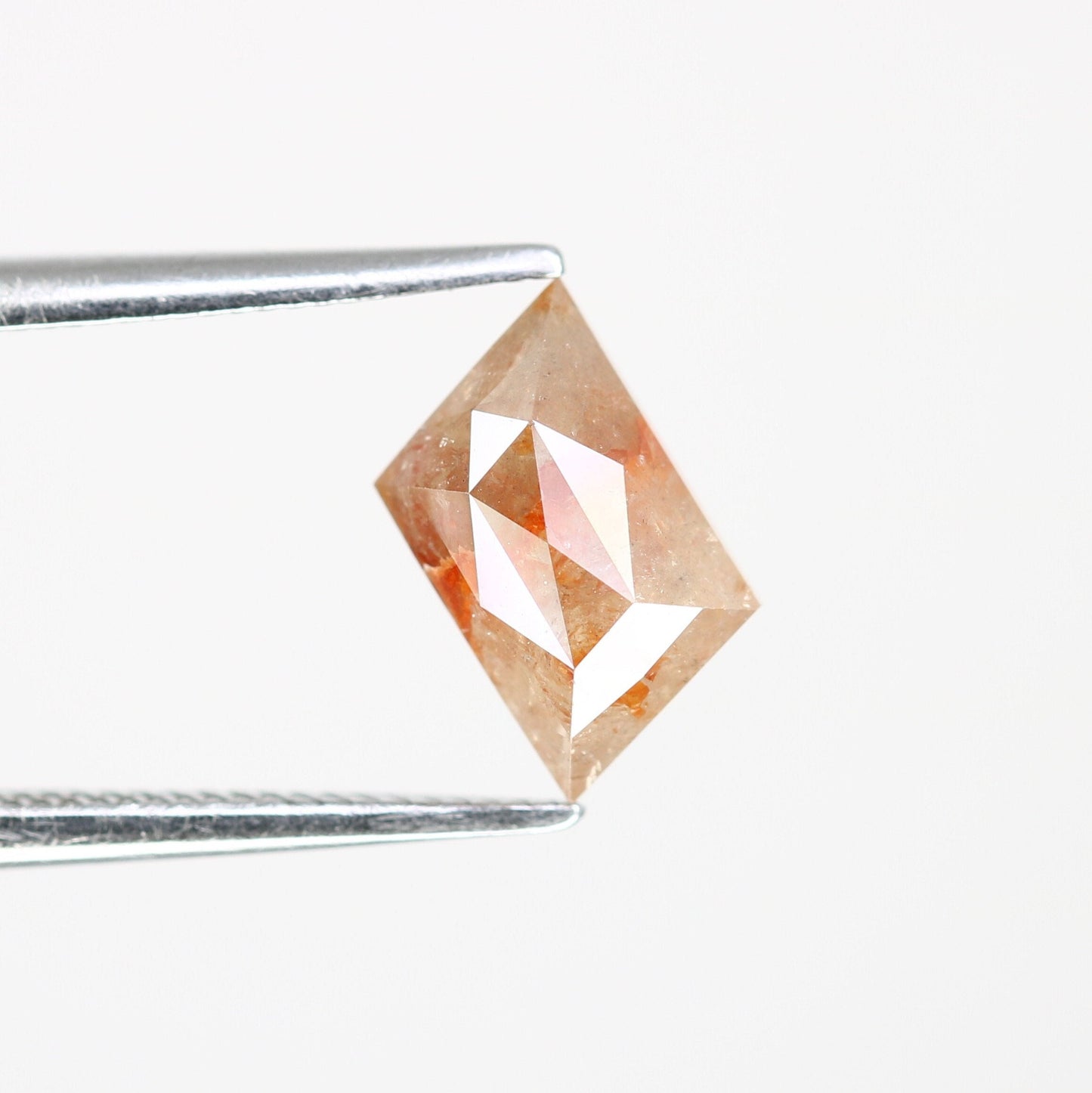 1.30 CT Red Color Geometric Shape Loose Diamond For Diamond Pendant | Birthday Gift | Anniversary GiftFor Gold Ring Diamonds