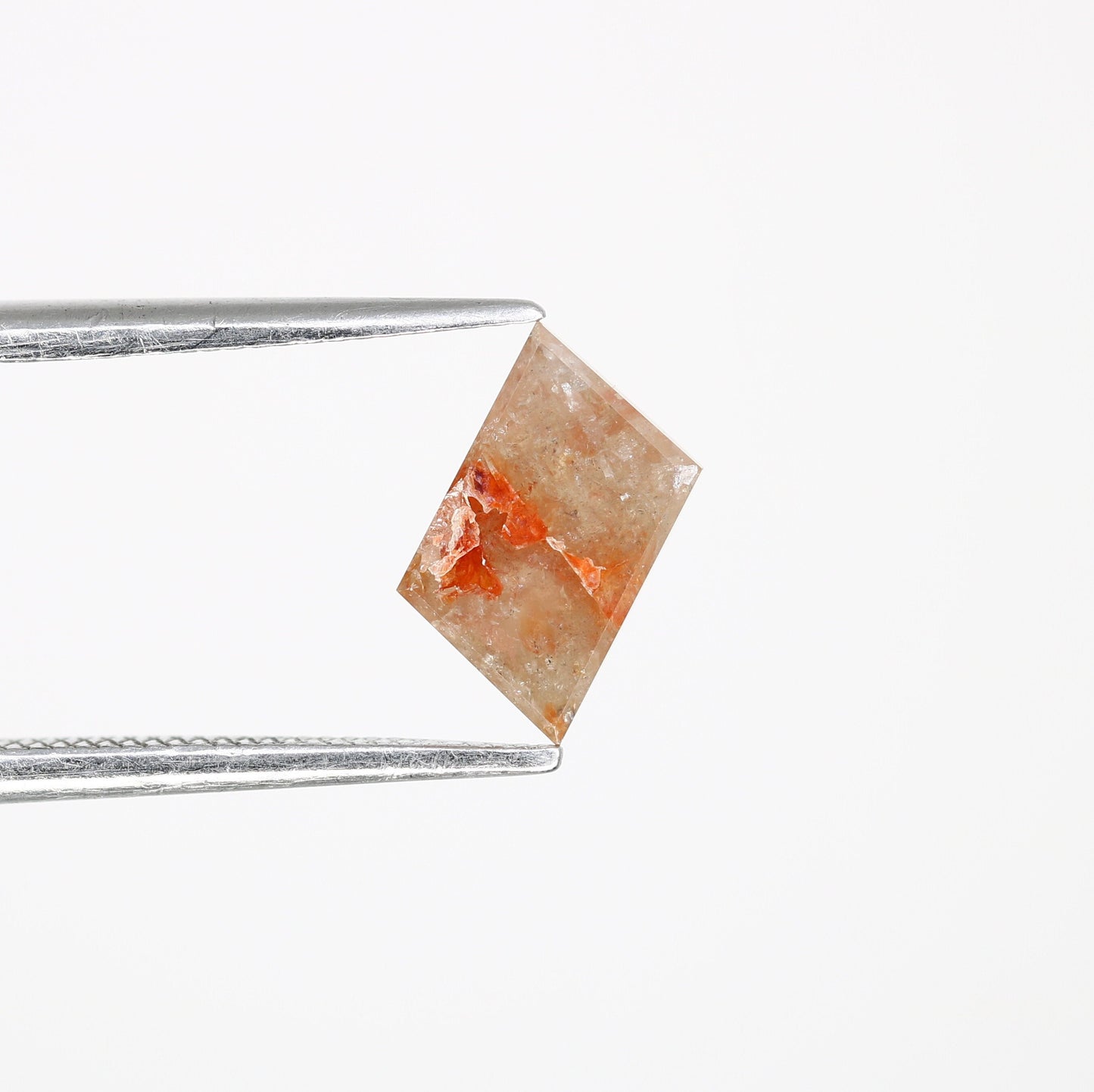 1.30 CT Red Color Geometric Shape Loose Diamond For Diamond Pendant | Birthday Gift | Anniversary GiftFor Gold Ring Diamonds