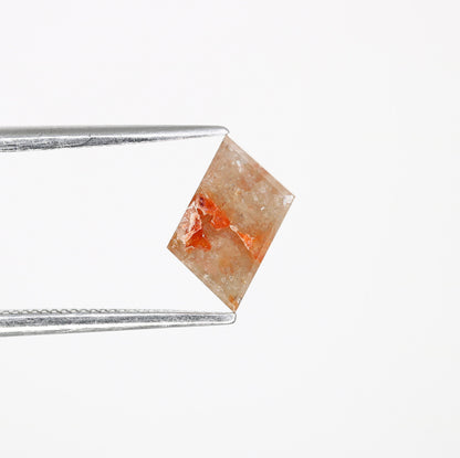 1.30 CT Red Color Geometric Shape Loose Diamond For Diamond Pendant | Birthday Gift | Anniversary GiftFor Gold Ring Diamonds