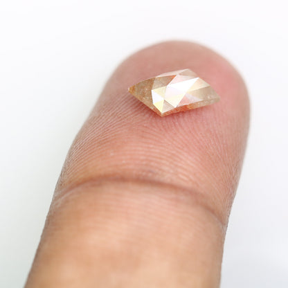 1.30 CT Red Color Geometric Shape Loose Diamond For Diamond Pendant | Birthday Gift | Anniversary GiftFor Gold Ring Diamonds
