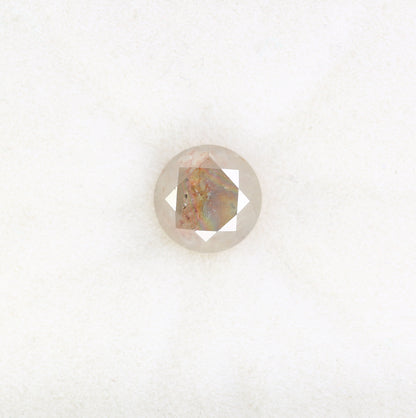 1.75 CT Peach Color Loose Brilliant Cut Diamond | Ideal for Wedding or Proposal Ring | Perfect Gift for Her | Custom Gold Ring Setting