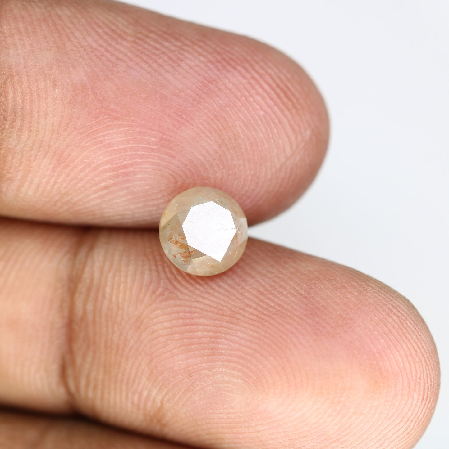 1.75 CT Peach Color Loose Brilliant Cut Diamond | Ideal for Wedding or Proposal Ring | Perfect Gift for Her | Custom Gold Ring Setting